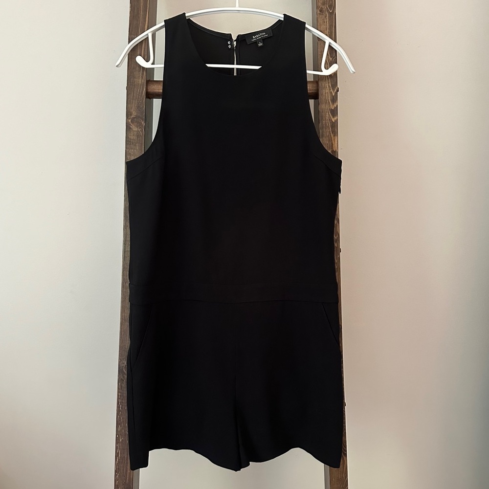 Aritzia Babaton Ozzy Romper with Pockets Size 4